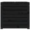 Garden Box Black 101x50.5cm | Solid Pine Storage Solution