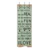 Wall-mounted Coat Rack with 6 Hooks – HAPPY LOVE | HipoMarket