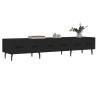 Black TV Cabinet 150x36 cm - Stylish & Practical Design