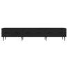 Black TV Cabinet 150x36 cm - Stylish & Practical Design