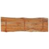 Rectangular Solid Wood Acacia Table Top - Live Edge Design