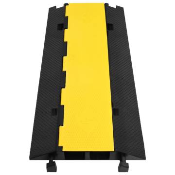 Cable Protector Ramp - 2 Channels 100 cm Rubber | HipoMarket