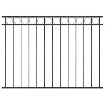 Durable Steel Fence Panel 1.7x1.2 m - Stylish & Secure