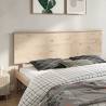 Solid Wood Pine Bed Headboard - 204x6x82.5 cm