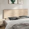 Solid Wood Pine Bed Headboard - 204x6x82.5 cm