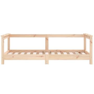 Kids Bed Frame 70x140 cm | Solid Pine Wood | Hipo Market