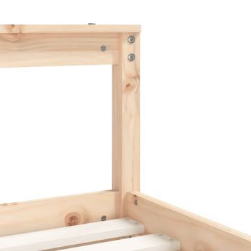 Kids Bed Frame 70x140 cm | Solid Pine Wood | Hipo Market