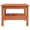 Stylish Wax Brown Coffee Table - Solid Pine 55x55x40 cm