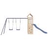 Outdoor Playset Solid Wood Pine - Perfect Backyard Fun