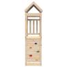 Play Tower with Rockwall - Solid Pinewood (110.5x52.5x215cm)