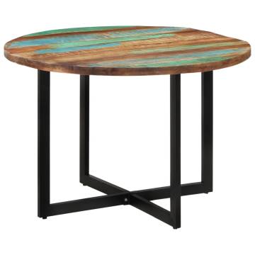 Chic Solid Wood Dining Table 110x75 cm - Eco-Friendly Design