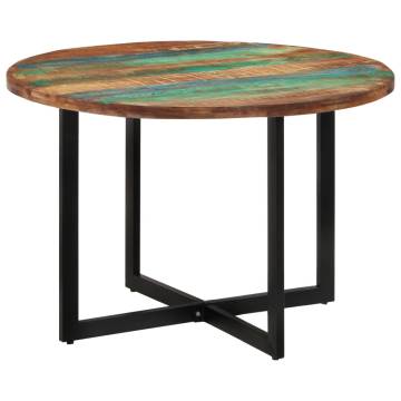 Chic Solid Wood Dining Table 110x75 cm - Eco-Friendly Design