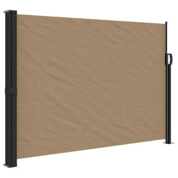 Retractable Side Awning Taupe 140x300 cm | Hipomarket