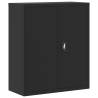 File Cabinet Black 90x40x145 cm Steel - Stylish & Durable Storage