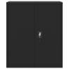 File Cabinet Black 90x40x145 cm Steel - Stylish & Durable Storage