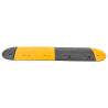 Speed Hump Yellow & Black 129x32.5 cm Rubber - Safe & Durable