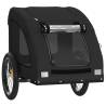 Pet Bike Trailer - Black Oxford Fabric & Iron | HiPo Market