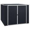 Garden Shed Anthracite 195x198x159 cm Galvanised Steel Colour anthracite Quantity in Package 1 