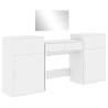 Stylish 4 Piece Dressing Table Set in White | HipoMarket