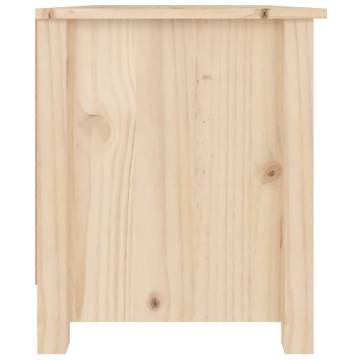 Solid Wood Pine Shoe Cabinet - 70x38x45.5 cm | Hipo Market