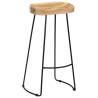 Gavin Bar Stools - 2 pcs Solid Mango Wood | Hipomarket UK