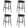 5 Piece Bar Set - Modern White & Black Design | HipoMarket