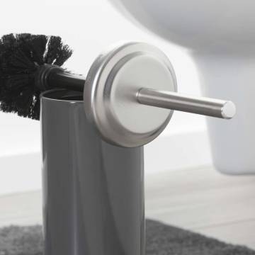 Sealskin Toilet Brush & Holder Acero Grey - High Quality Design