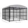 Outdoor Dog Kennel with Roof - 300x300cm - Safe & Durable