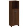 4 Piece Bathroom Furniture Set in Brown Oak | Hipomarket