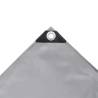 Heavy-Duty Grey Tarpaulin 650 g/m² - 2.5x3.5 m | HipoMarket