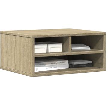 Printer Stand Sonoma Oak - Organise Your Workspace | HIPO Market