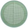 Trendy Outdoor Carpet Green Ø160 cm PP - Hipomarket