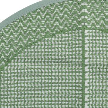 Trendy Outdoor Carpet Green Ø160 cm PP - Hipomarket