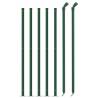 Wire Mesh Fence with Flange Green 1x10m - Durable & Versatile