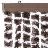 Fly Curtain Brown & White 90x200 cm Chenille - Insect Protection