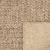 Rug ZIZUR 120x120 cm - Jute Look for Indoors & Outdoors