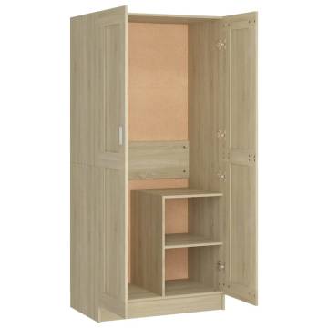 Stylish Wardrobe Sonoma Oak - Compact Storage Solution