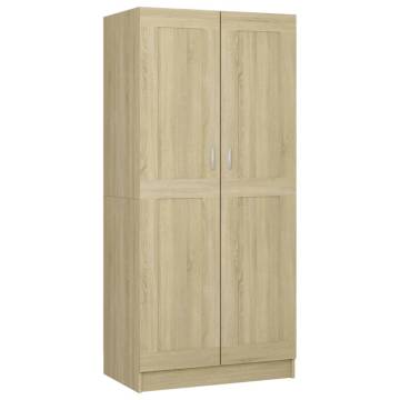 Stylish Wardrobe Sonoma Oak - Compact Storage Solution