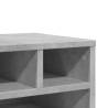 Printer Stand Concrete Grey - Engineered Wood 40x32cm