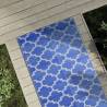 Outdoor Carpet Blue 80x250 cm PP Colour blue Size 80 x 250 cm Quantity in Package 1 