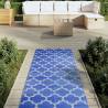 Stylish Blue Outdoor Carpet 80x250 cm | Durable & UV Resistant