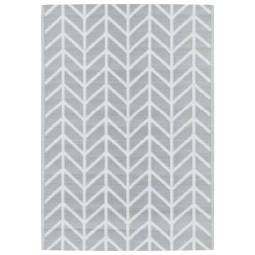 Trendy Outdoor Carpet Grey 140x200 cm | Durable & UV-Resistant