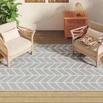 Trendy Outdoor Carpet Grey 140x200 cm | Durable & UV-Resistant