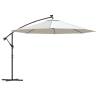 Cantilever Umbrella with LED Lights | 350 cm Sand