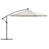 Cantilever Umbrella with LED Lights | 350 cm Sand