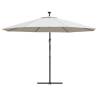 Cantilever Umbrella with LED Lights | 350 cm Sand