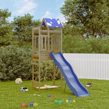 Outdoor Playset Impregnated Wood Pine - Durable Fun for Kids