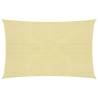 Sunshade Sail 160 g/m² Beige 2.5x4 m HDPE Colour beige Size 2.5 x 4 m Quantity in Package 1 