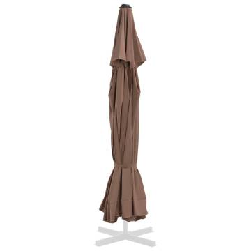 Replacement Fabric for Outdoor Parasol - Sand 500 cm