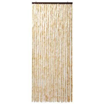 Insect Curtain Beige 90x220 cm | Chenille - HipoMarket